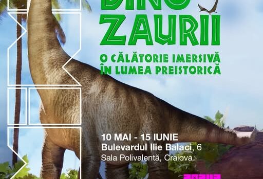CONCURS: Radio Sud si Mina Pop Up te trimit in Lumea preistorica a dinozaurilor!