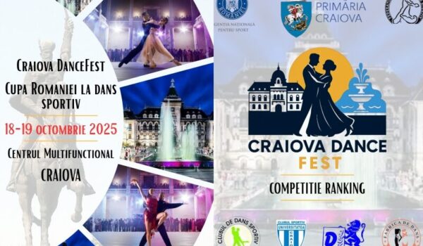 Cupa României la Dans Sportiv, pentru prima data la Craiova