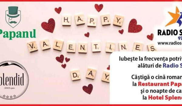 TOMBOLE: La Papanu’ si Carul din stele Beharca iti dau cate o cina romantica de Valentine’s Day!