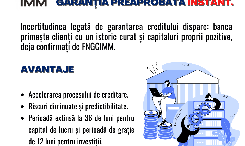 (P) INSTANT IMM – Garanția care accelerează finanțarea afacerilor dinamice, creat pentru antreprenorii care nu amână creșterea