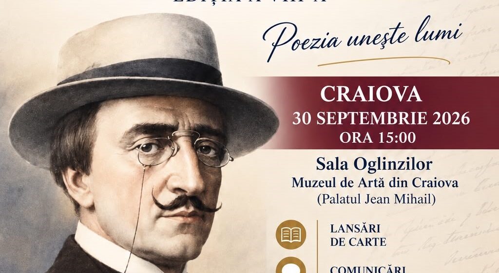 Muzeul de Arta Craiova gazduieste Festivalul Internațional „Alexandru Macedonski” 2026